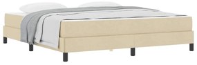 Cama Box Outros Creme 180 x 200 cm tecido