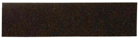 Tapetes de escada adesivos 30 pcs 76x20 cm retangular castanho