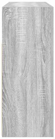 Sideboard Cinzento sonoma Madeira engenheirada 116 x 30 x 75 cm