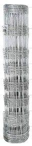 Postes para Cerca vidaXL 11 pcs U-Channel 80 cm Aço Galvanizado