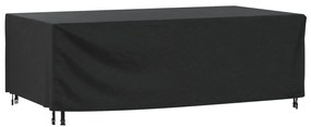 vidaXL Capa p/ mobiliário jardim 229x113x73 cm impermeável 420D preto