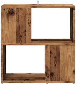 Estante 60x24x63 cm derivados de madeira madeira velha