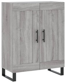 Armário alto 69,5x34x180 cm derivados de madeira sonoma cinza