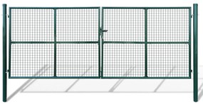Portão de jardim em rede 415 x 200 cm / 400 x 150 cm