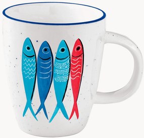 Caneca em porcelana Sardine's Party