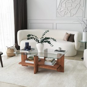 Mesa de Café Babylon – Madeira – 105cm x 40cm x 60cm