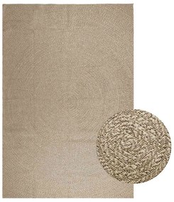 vidaXL Tapete ZIZUR bege 240x340 cm aspeto de juta interior e exterior