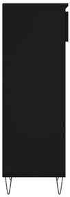 Sapateira 40x36x105 cm derivados de madeira preto
