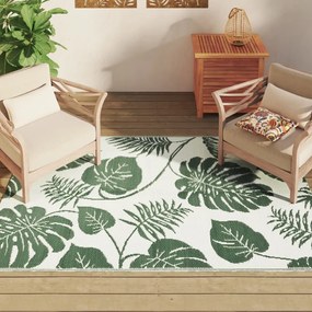 Tapete de exterior 140x200 cm ARAKIL PP verde