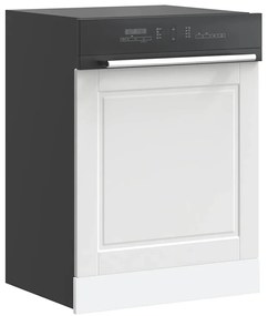 vidaXL Painel máquina lavar louça Porto branco 60x1,5x67 cm