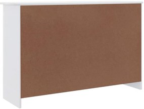 Aparador ALTA 112x35x73 cm madeira de pinho maciça branco