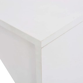 Mesa de bar com armário 115x59x200 cm branco