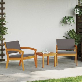 Cadeiras de Jardim vidaXL 2 pcs 59,5x70,5x72,5 cm Madeira Sólida de Acácia