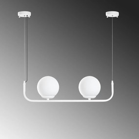 Candeeiro de Teto Faruk – Branco – 15 cm x 56 cm