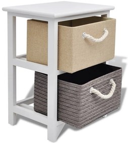 Mesa de cabeceira em madeira
