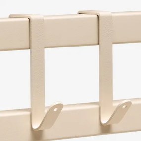 Pack De 2 Ganchos Para Cozinha Modular De Exterior Em Aço Savona Tapioca Bege - Sklum