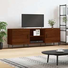 Móvel de TV 150x30x50 cm derivados de madeira carvalho castanho