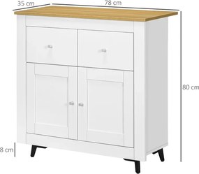 Aparador Barkly de 78 cm - Design Moderno