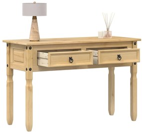 Mesa consola Corona 115x46x73 cm madeira de pinho maciça