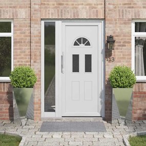 vidaXL Floreira 2 pcs Prateado 40 x 40 x 75 cm Aço Galvanizado