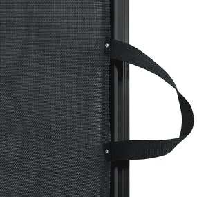 Portão retrátil p/ animais de estimação 82,5x125 cm preto