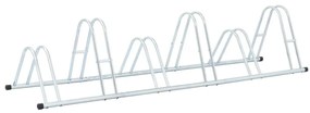 Suporte independente para 6 bicicletas aço galvanizado
