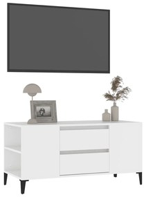 Móvel para TV 102x44,5x50 cm derivados de madeira branco