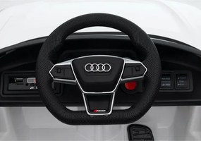 Carro elétrico para crianças Audi RS e-tron GT 12V com Pneus de borracha Branco