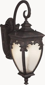 Candeeiro de parede para exterior Fleur