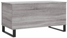 Mesa de centro 90x44,5x45 cm derivados de madeira cinza sonoma