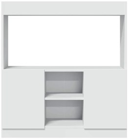 Armário alto 92x33x100 cm derivados de madeira branco