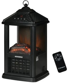 Mini-Lareira Elétrica 700W/1000W com Chama Realista