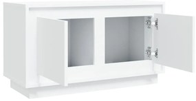 Móvel de TV 80x35x45 cm derivados de madeira branco