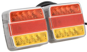 Farolins de reboque 2 pcs lâmpada LED 12V vermelho