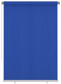 Estore de rolo para exterior PEAD 160x230 cm azul
