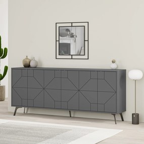 Console Dune – Anthracite – 183,8x77,4x35 cm