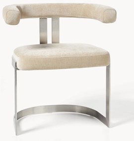 Upholstered Cantilever Chair Gianni