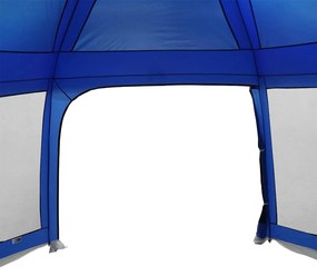 Tenda para piscina com mosca amovível e paredes de rede