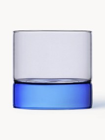 Copos em borosilicato artesanais Bamboo Groove, conjunto de 2