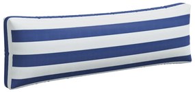 Almofadões p/ paletes 3 pcs tecido oxford riscas azul/branco
