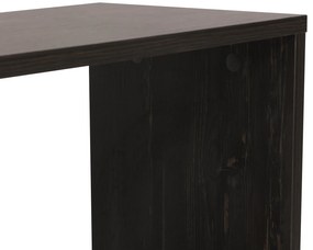 Móvel TV Zigzag – Castanho Escuro – 120 cm x 40 cm x 30 cm
