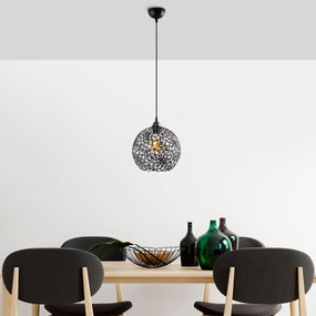 Candeeiro de Teto Hay – Preto – 25 x 25 x 126 cm
