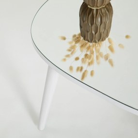 Mesa de Centro Gusto – Branco – 75 x 38 x 55 cm