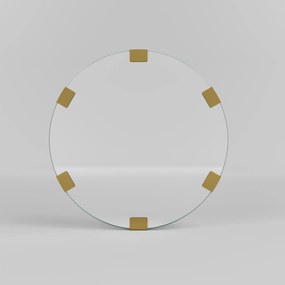 Espelho Chakra – Dourado – 60 cm