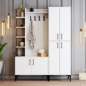 Hall Stand Viyana DA – Branco – 150x200x35 cm
