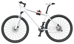 vidaXL Suporte p/ reparar bicicletas de parede aço vermelho/azul