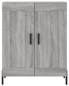 Armário alto 69,5x34x180 cm derivados de madeira sonoma cinza