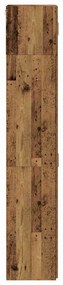 Armário de Armazenamento vidaXL Madeira Antiga 70x42.5x225 cm Madeira
