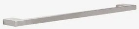 Toalheiro De Parede Com Barra ↔︎60 Cm Para Casa De Banho Em Aço Inoxidável Olvam Cinzento Escovado - Sklum