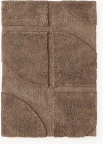 Tapete felpudo com relevo Jade